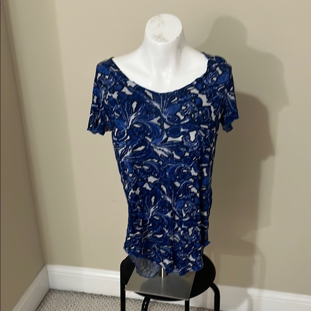 Vero Moda Blue Print Top